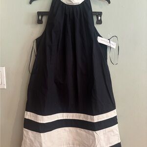 Christian Lacroix Black and White Midi Dress